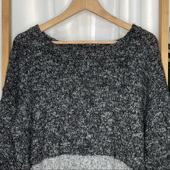 SOLD Gorman Grey Wool Alpaca Mohair Knit Jumper 10 - Picture 3 of 8